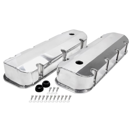 Allstar Performance Valve Covers Big Block Chevy Fab Aluminum Without Holes ALL26177